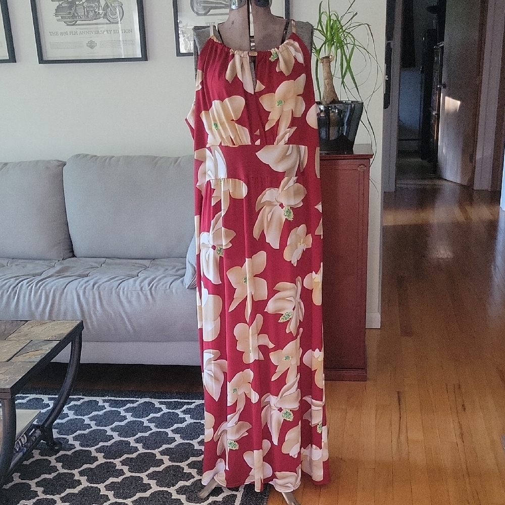 Jon & Anna Maxi Dress 3XL Red